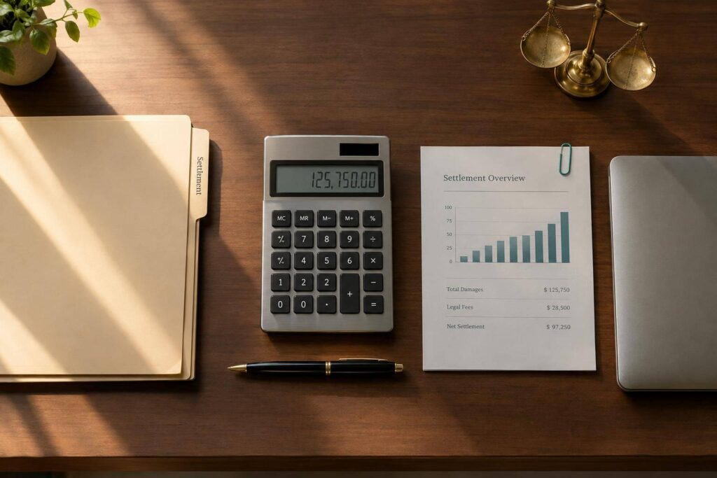 Lawsuit Settlement Calculator