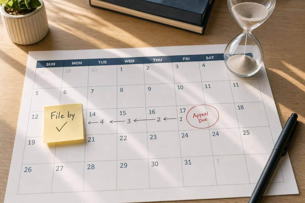 Common Appeals Deadline Mistakes