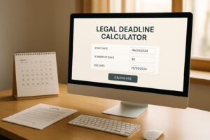 Legal Deadline Calculator