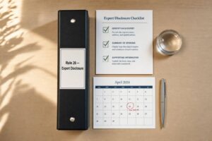 Rule 26 Explained: Expert Witness Disclosures