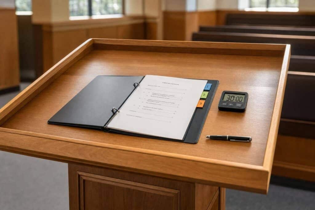 How to Prepare for Oral Arguments